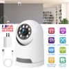 1080P WiFi IP Camera Pan Tilt Security Surveillance Camcorder App Cloud Available with Human Detection Motion Tracking Night Vision Flood Light Two-Wa