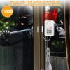 Wireless Magnetic Door Alarm 3 Settings 110dB Siren Keypad Bell Ring Easy Install Home Security System for Apartment Office Shed Garage