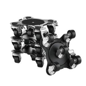 VEVOR Furniture Dolly Heavy Duty Furniture Mover with 5 Wheels 1200 lbs Capacity