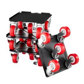 VEVOR Furniture Dolly Heavy Duty Furniture Mover with 5 Wheels 3474 lbs Capacity