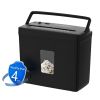 Paper Shredder for Home Use,5 Sheets Small Crosscut Paper Shredder,P-4 Security Level with 2.38-Gallon Basket