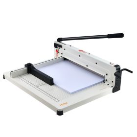 VEVOR Heavy Duty Paper Cutter, 17" Industrial Commercial Guillotine Paper Cutter for A3 Paper, 400 Sheet Capacity, Solid Steel Construction