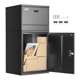 Package Delivery Boxes for Outside 38.6 in Anti-Theft Lockable Parcel Drop Box