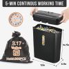 Woolsche Home Office Paper Shredder-10-Sheet Strip Cut with 3.17-Gallon Basket - P-2 Security Level - CD & Credit Card Shredder - Durable & Fast - Jam