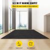 VEVOR Marine Carpet, 6 x 30 ft Boat Carpeting, Charcoal Black Marine Grade Boat Carpet, Indoor/Outdoor Marine Carpeting w/ Water-proof TPR Backing