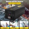 VEVOR Power Inverter, 5000W Modified Sine Wave Inverter, DC 12V to AC 120V Car Converter, with LCD Remote Controller, LED Indicator
