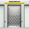 VEVOR Single Folding Security Gate, 5.1'H x 5.9'W (61 x 71 inch)Folding Door Gate, Steel Accordion Security Gate, Flexible Expanding Security Gate