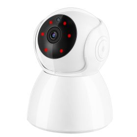 1080P WiFi IP Camera Motion Detection IR Night Vision Camcorder Indoor Two-way Intercom 360° Coverage Security Surveillance App Cloud Available for Ba (Option: UK)