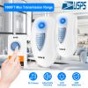 1000FT Wireless Doorbell 38 Chimes Battery Operated Door Bell Transmitter Plug In Receivers