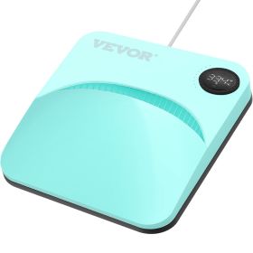 VEVOR Heat Press Machine,9x9inches Portable Shirt Printing Multifunctional Sublimation Transfer Heat Press Machine Teflon Coated (Color: Mint Green, Hot Plate Size: 9 x 9 inch)