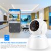 1080P WiFi IP Camera Motion Detection IR Night Vision Camcorder Indoor Two-way Intercom 360° Coverage Security Surveillance App Cloud Available for Ba