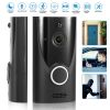 WiFi Video Doorbell Wireless Door Bell 720P HD WiFi Security Camera w/ Two-way Talk PIR Motion Detection IR Night Vision Home Security Camcorder Offic